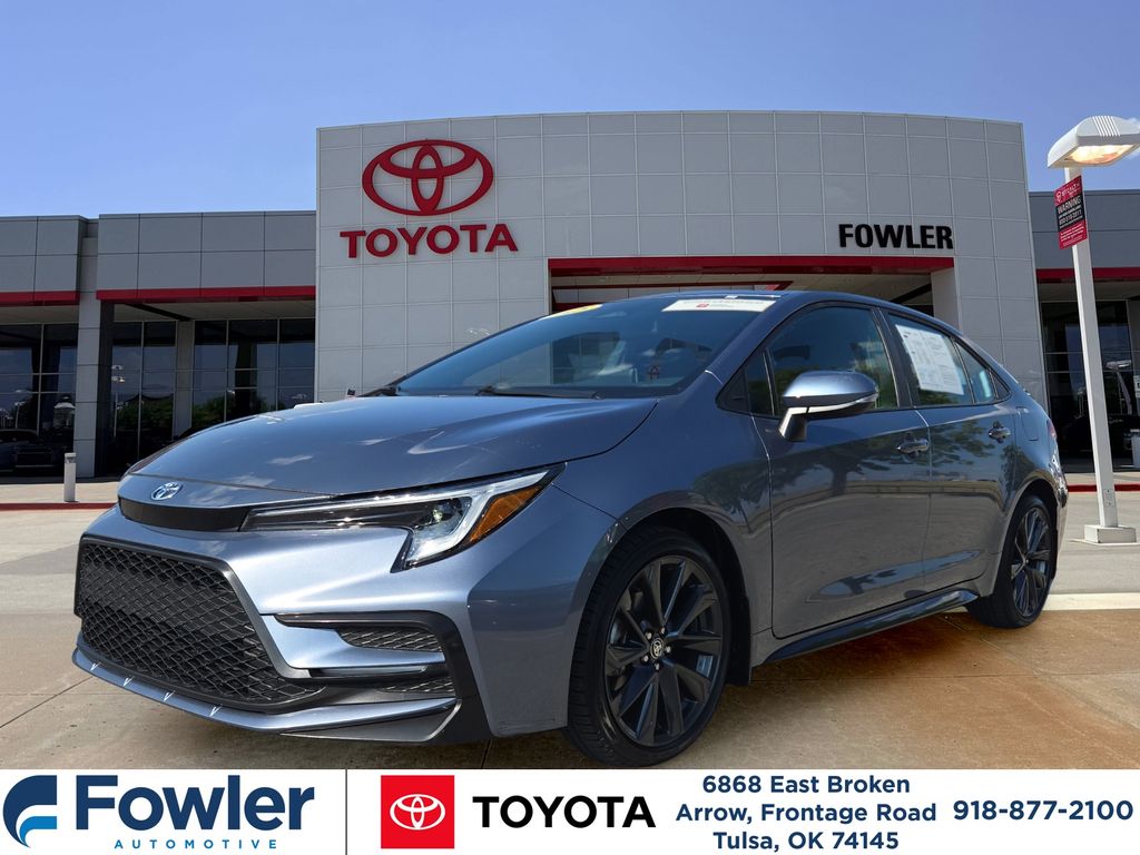 Celestite 2025 Toyota Corolla Sedan Front-Wheel Drive Continuously Variable Transmission