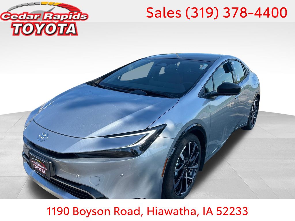 Green 2026 Toyota Prius Plug-In Hybrid Hatchback Front-Wheel Drive Continuously Variable Transmission
