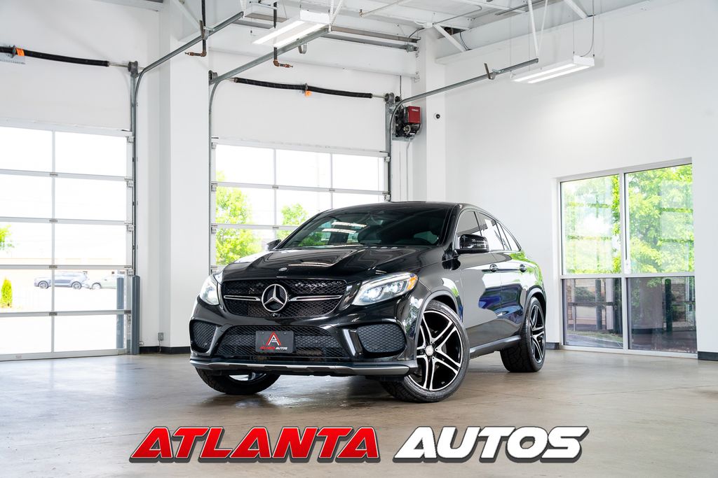 Black 2016 Mercedes-Benz GLE AMG GLE 450 4MATIC SUV / Crossover All-Wheel Drive 9-Speed Automatic