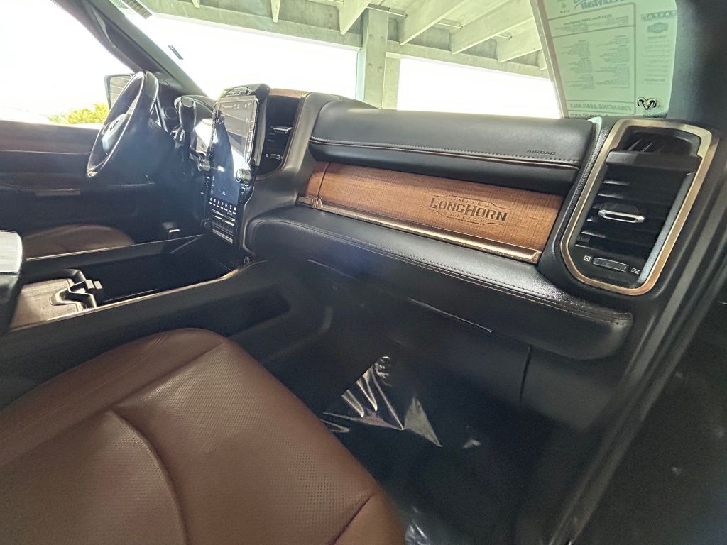 Used 2024 Diamond Black Crystal Pearlcoat Ram Longhorn image 45