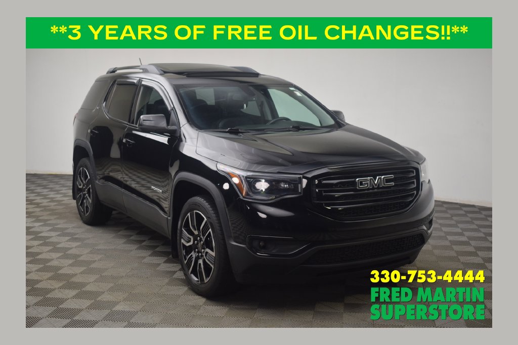 Black (Ebony Twilight Metallic) 2019 GMC Acadia SUV / Crossover Four-Wheel Drive 6-Speed Automatic