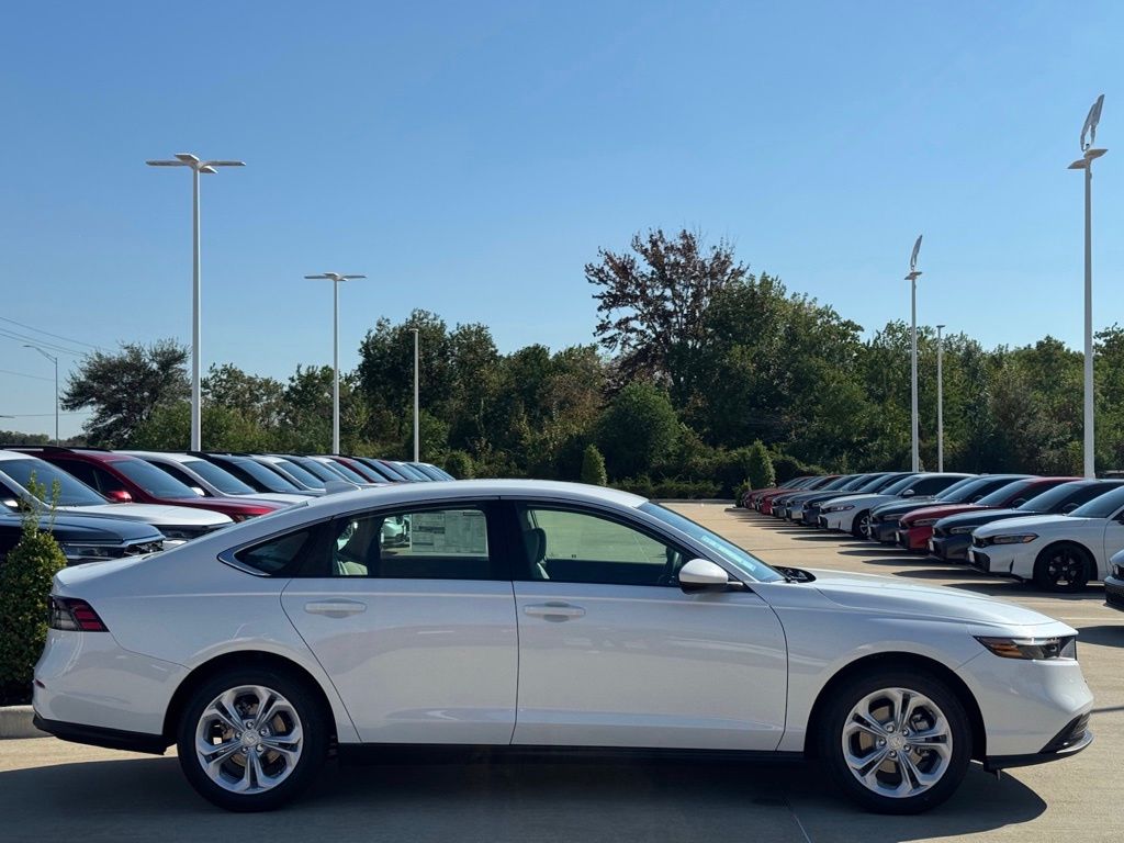 2025 Honda Accord LX White at Community Honda