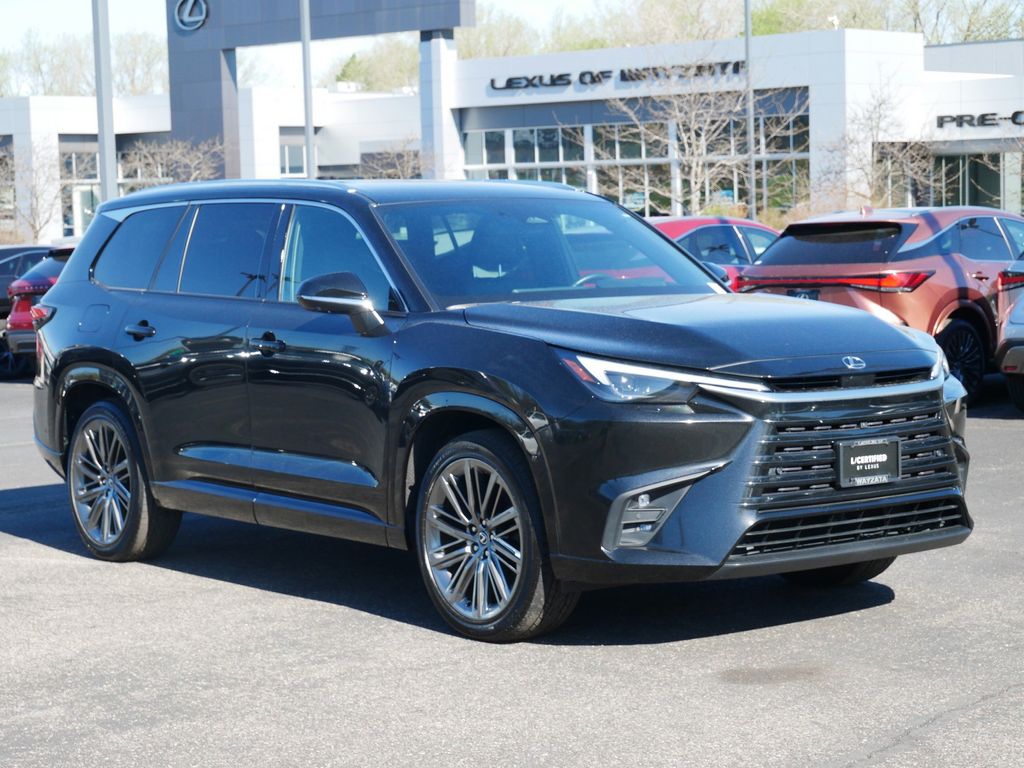 Black (Caviar) 2024 Lexus TX Hybrid 550h+ Luxury AWD SUV / Crossover All-Wheel Drive Continuously Variable Transmission