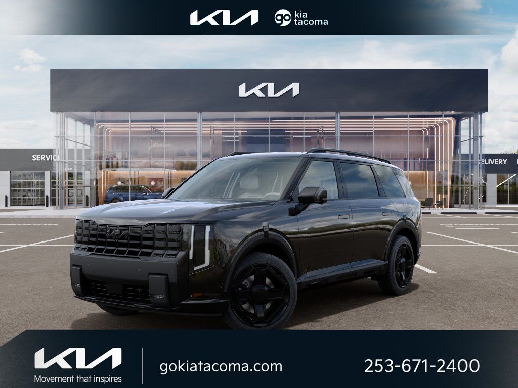Ebony Black 2027 Kia Telluride Hybrid SUV / Crossover All-Wheel Drive 6-Speed Automatic