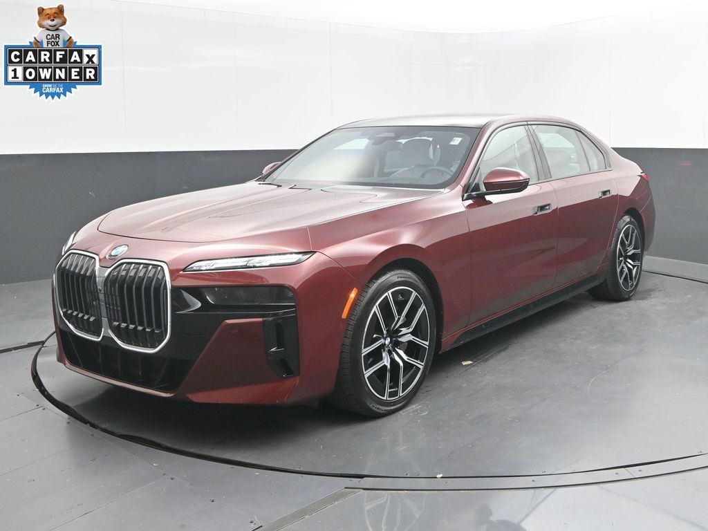 Aventurin Red Metallic 2024 BMW 7 Series Sedan Rear-Wheel Drive 8-Speed Automatic
