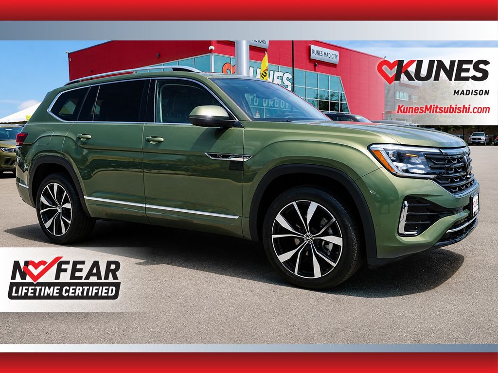 Avocado Green Pearl 2025 Volkswagen Atlas SUV / Crossover All-Wheel Drive 8-Speed Automatic