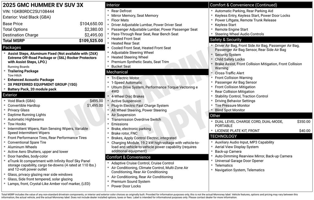 New 2025 GMC Hummer EV SUV SUV