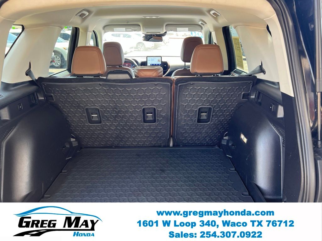 2023 Ford Bronco Sport Outer Banks Black at Greg May Honda