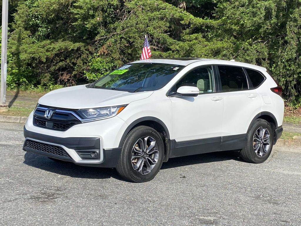 White 2022 Honda CR-V SUV / Crossover All-Wheel Drive Continuously Variable Transmission
