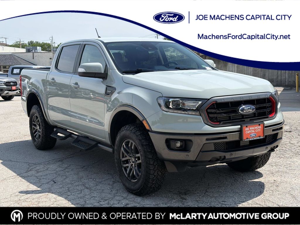Cactus Gray 2023 Ford Ranger Pickup Truck Four-Wheel Drive Automatic