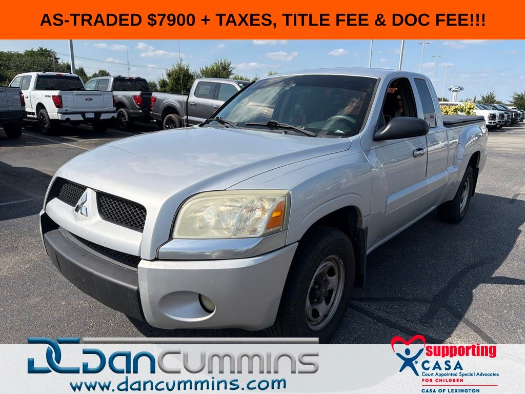 Silver 2007 Mitsubishi Raider Pickup Truck Rear-Wheel Drive 4-Speed Automatic Overdrive