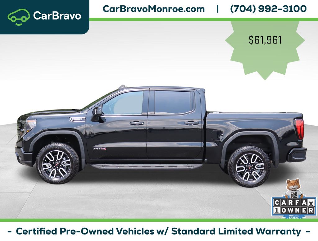 Onyx Black 2026 GMC Sierra 1500 Pickup Truck Four-Wheel Drive Automatic