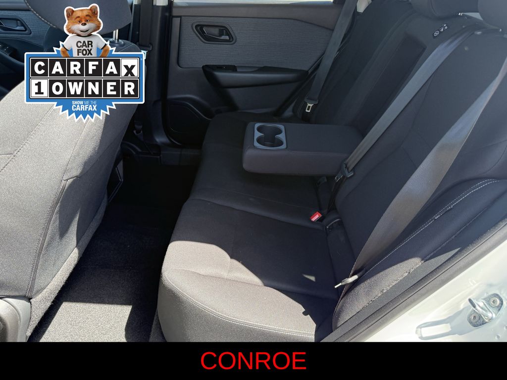 2023 Nissan Rogue S White at South Houston Nissan