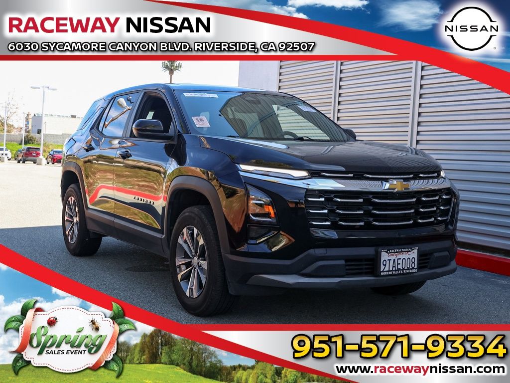 Mosaic Black Metallic 2025 Chevrolet Equinox LT FWD SUV / Crossover Front-Wheel Drive Continuously Variable Transmission