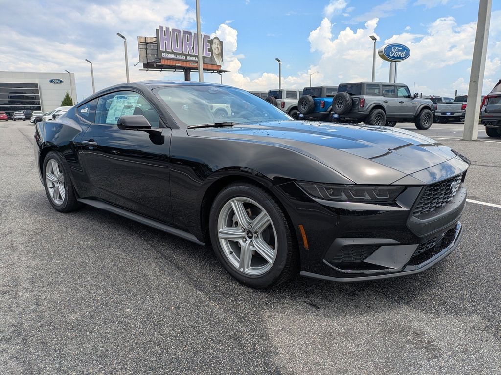 Shadow Black 2026 Ford Mustang Coupe Rear-Wheel Drive Automatic