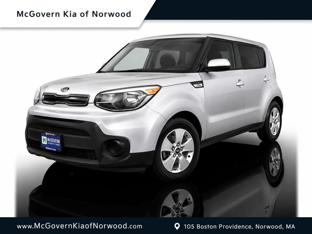 Bright Silver 2019 Kia Soul Wagon Front-Wheel Drive 6-Speed Automatic