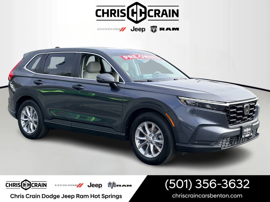 Sparkle Silver 2025 Honda CR-V EX-L FWD SUV / Crossover Front-Wheel Drive Continuously Variable Transmission