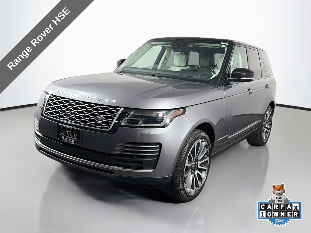 Eiger Gray Metallic 2020 Land Rover Range Rover SUV / Crossover All-Wheel Drive 8-Speed Automatic