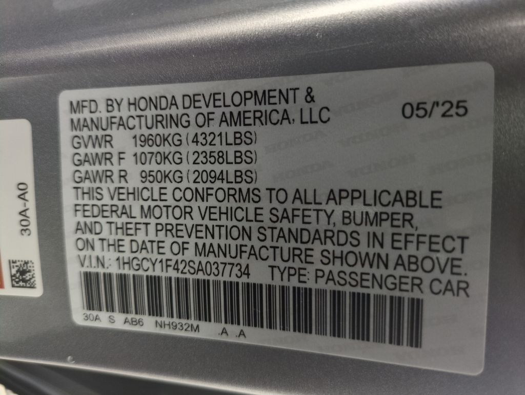 New 2025 Honda Accord For Sale in Fort Wayne, IN