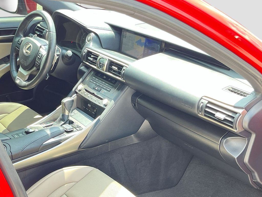 2019 Lexus IS 350 Red at Westside Lexus