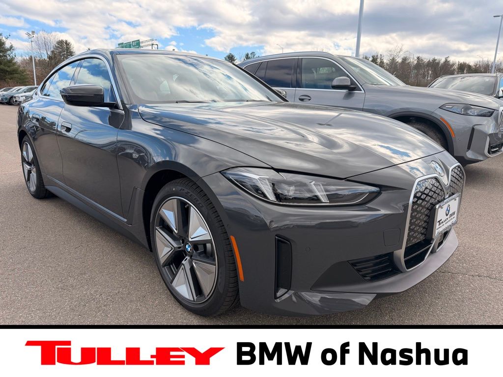 Gray (Dravit Grey Metallic) 2026 BMW i4 Sedan All-Wheel Drive Automatic