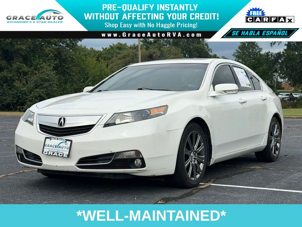 Bellanova White Pearl 2014 Acura TL Sedan Front-Wheel Drive 6-Speed Automatic