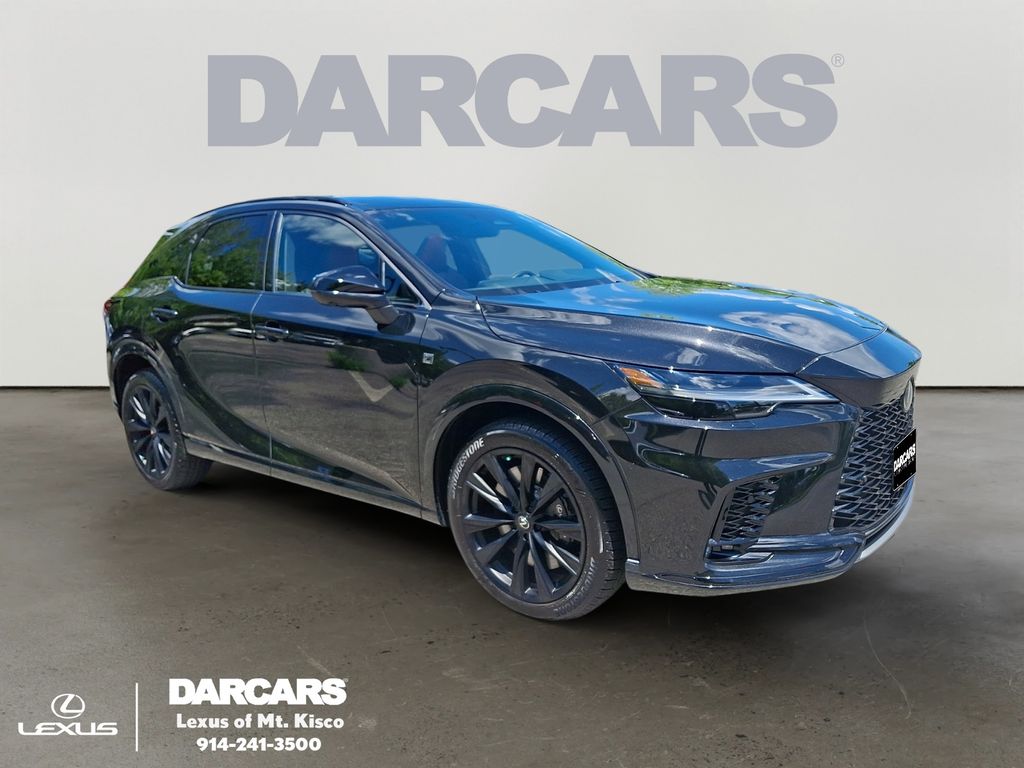 Black (Caviar) 2025 Lexus RX Hybrid SUV / Crossover All-Wheel Drive 6-Speed Automatic