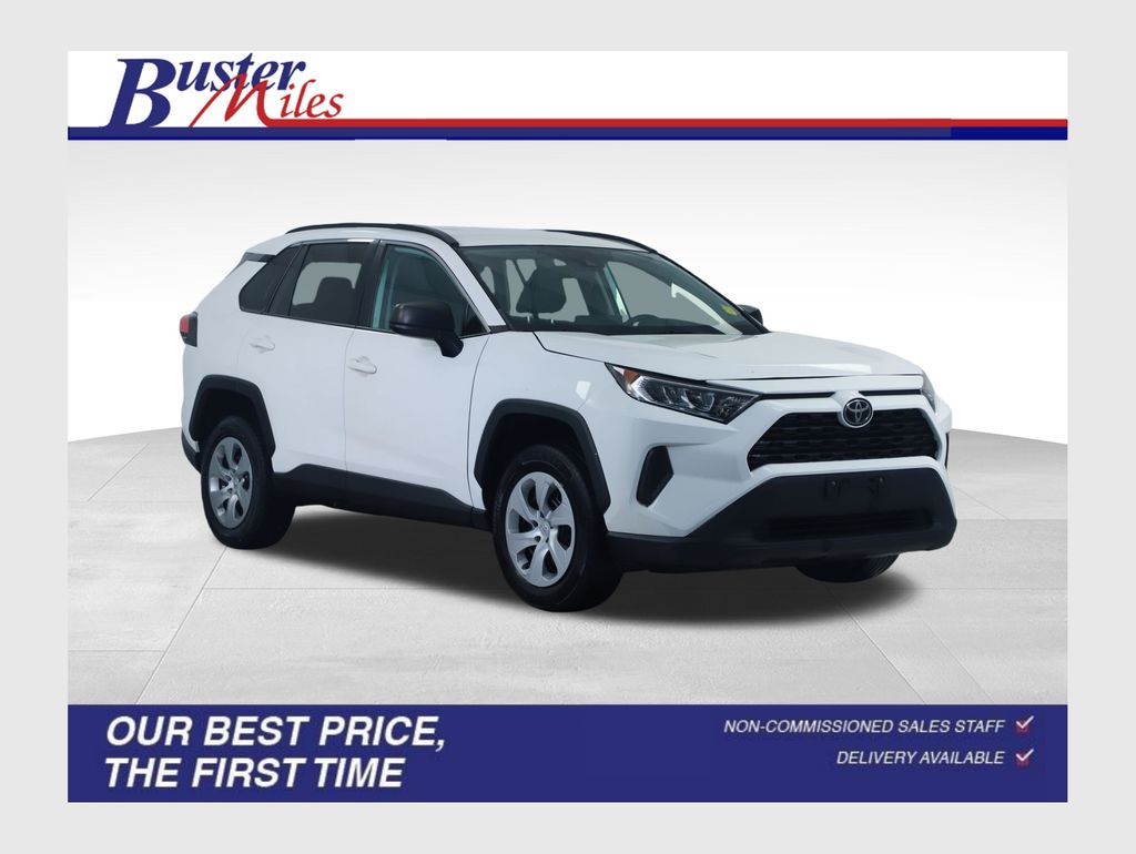 Super White 2020 Toyota RAV4 SUV / Crossover All-Wheel Drive 8-Speed Automatic