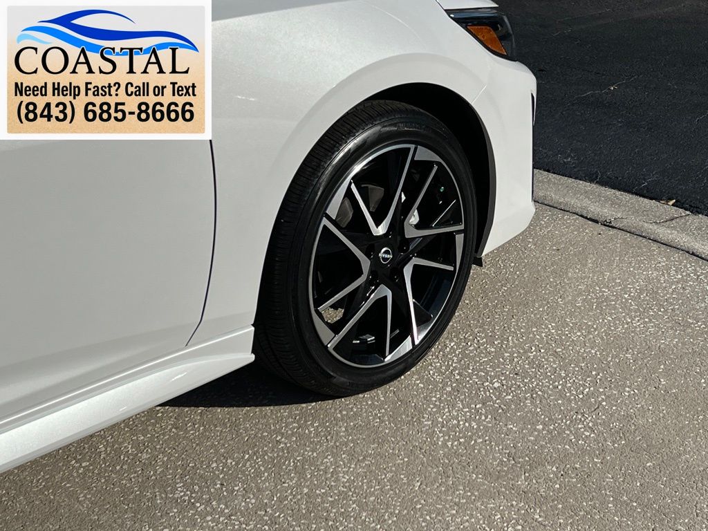 2025 Nissan Sentra SR White at Lugoff Nissan