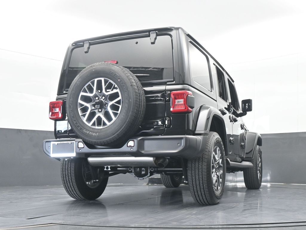 New 2025 Black Clearcoat Jeep Sahara image 59
