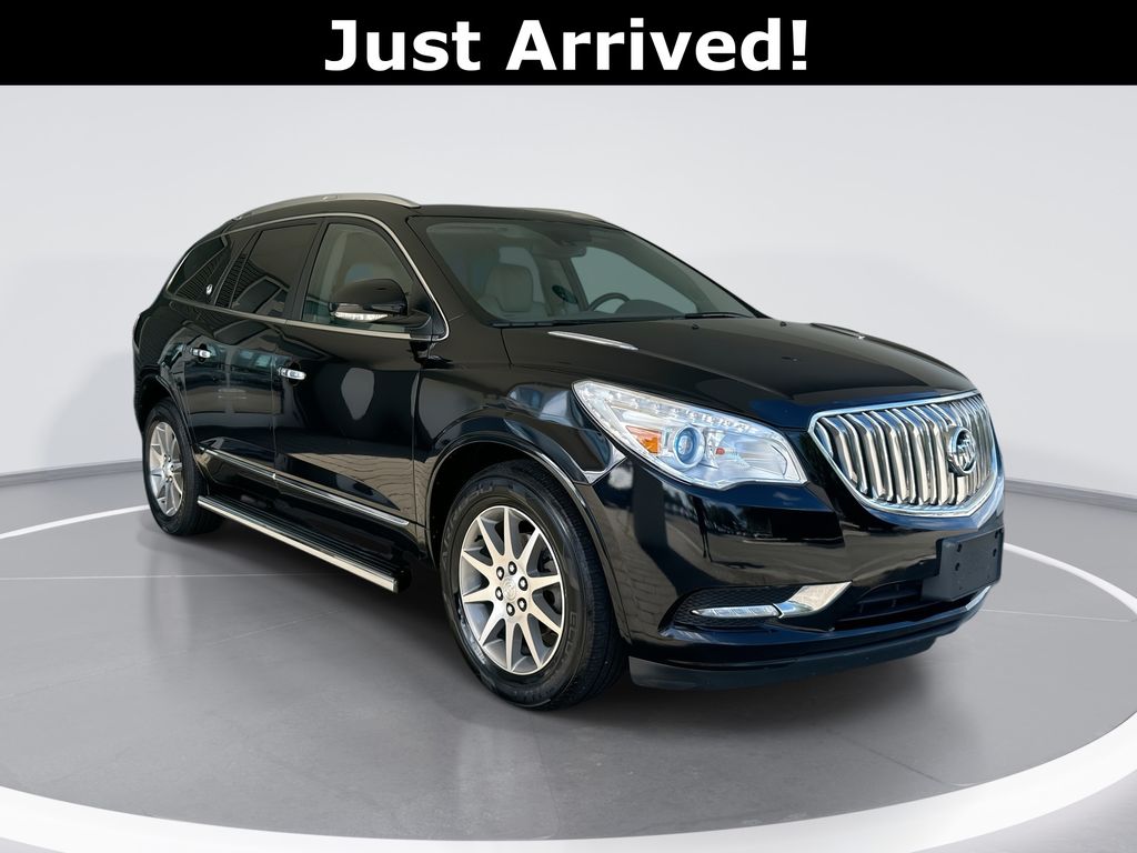 Black (Ebony Twilight Metallic) 2017 Buick Enclave Leather AWD SUV / Crossover All-Wheel Drive 6-Speed Automatic Overdrive