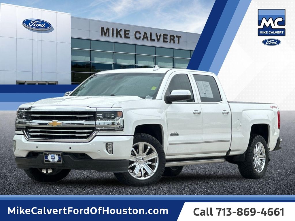 Pearl 2018 Chevrolet Silverado 1500 Pickup Truck Four-Wheel Drive 8-Speed Automatic Overdrive