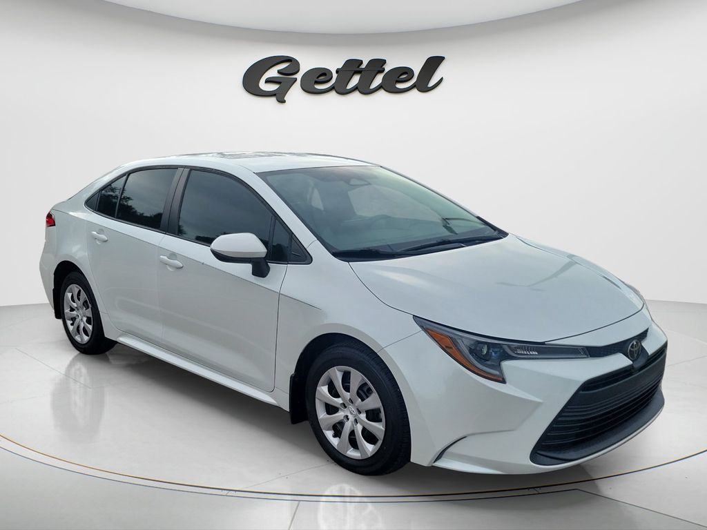 Certified Used 2023 Beige Toyota LE image 3