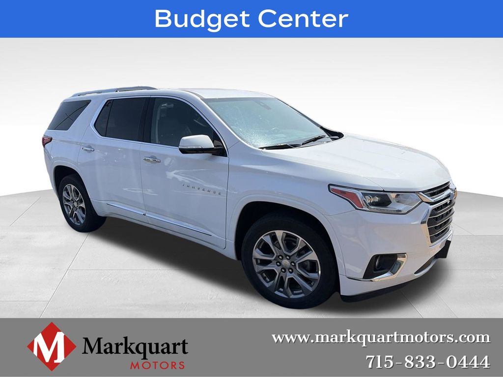 Summit White 2018 Chevrolet Traverse SUV / Crossover Front-Wheel Drive 9-Speed Automatic