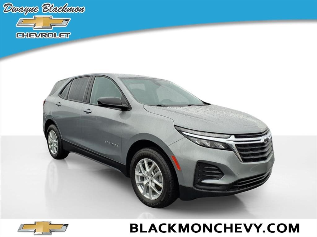 Sterling Gray Metallic 2023 Chevrolet Equinox LS AWD with 1FL SUV / Crossover Four-Wheel Drive 6-Speed Automatic Overdrive