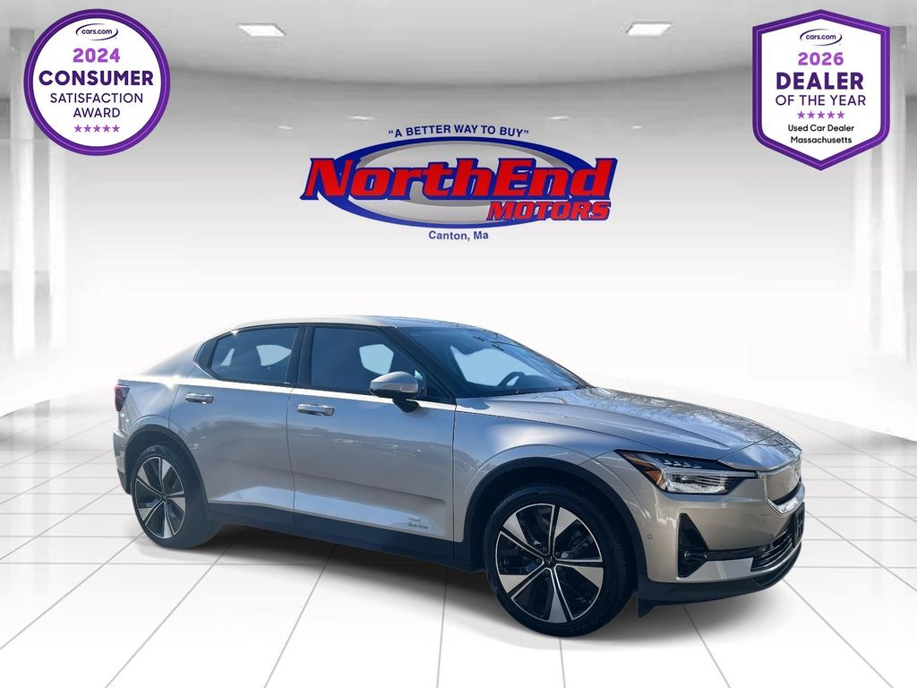 Gray 2024 Polestar 2 Long Range Dual Motor AWD Sedan All-Wheel Drive 1-Speed Automatic