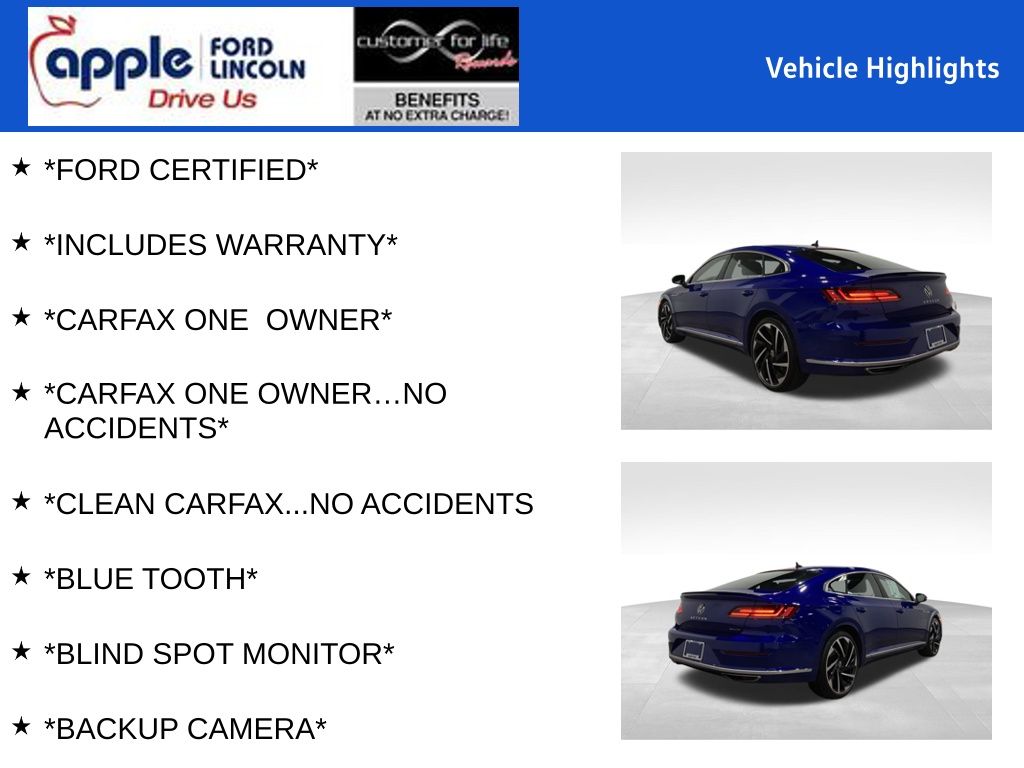 2021 Volkswagen Arteon 2.0T SEL Premium R-Line