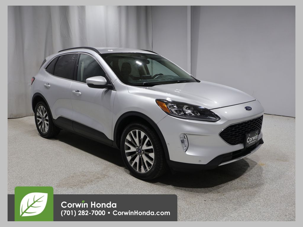 Ingot Silver Metallic 2020 Ford Escape SUV / Crossover All-Wheel Drive 8-Speed Automatic