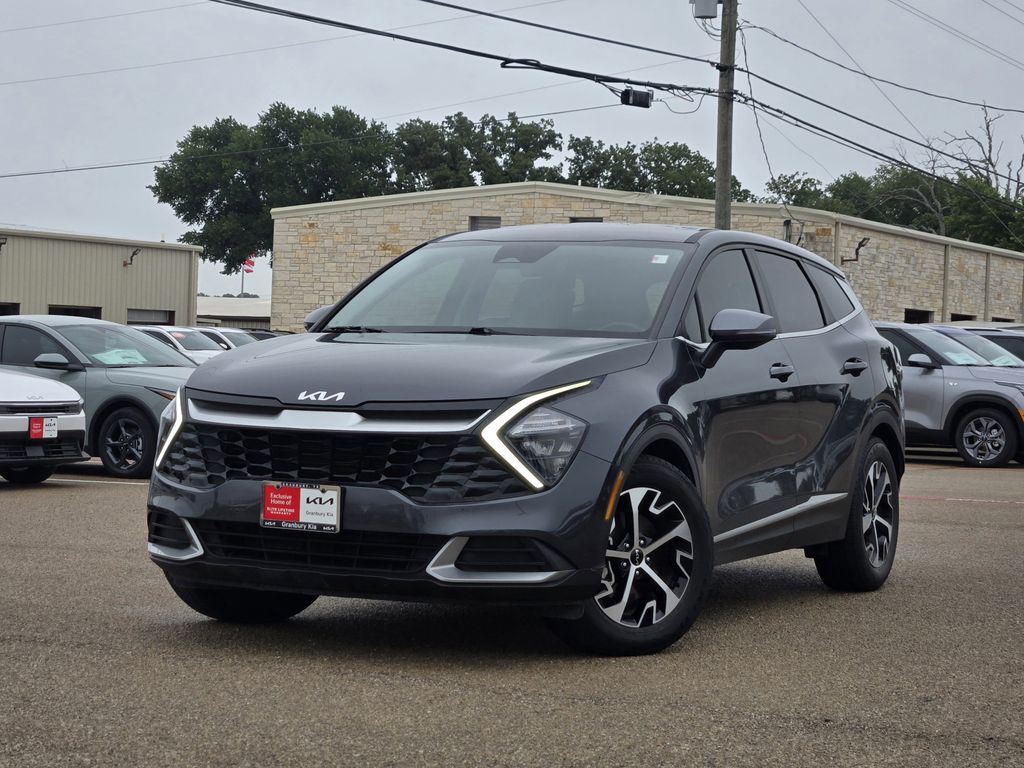 Gravity Gray 2023 Kia Sportage EX FWD SUV / Crossover Front-Wheel Drive 8-Speed Automatic