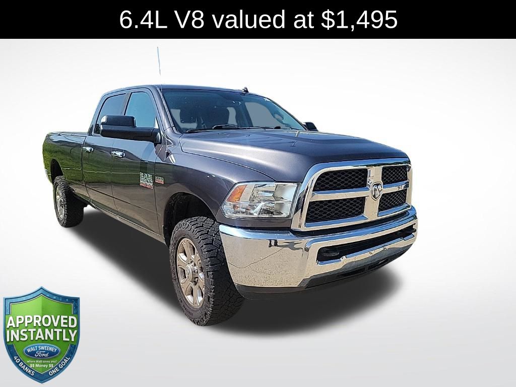 Gray (Granite Crystal Metallic Clearcoat) 2014 RAM 2500 Pickup Truck Four-Wheel Drive 6-Speed Automatic