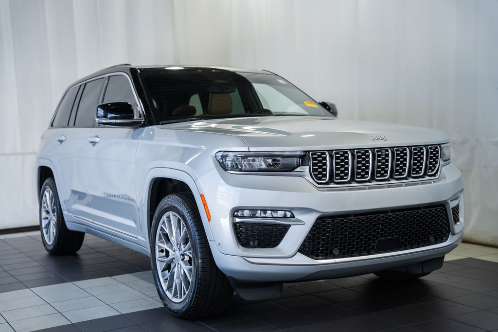 Silver Zynith 2024 Jeep Grand Cherokee SUV / Crossover Four-Wheel Drive 8-Speed Automatic