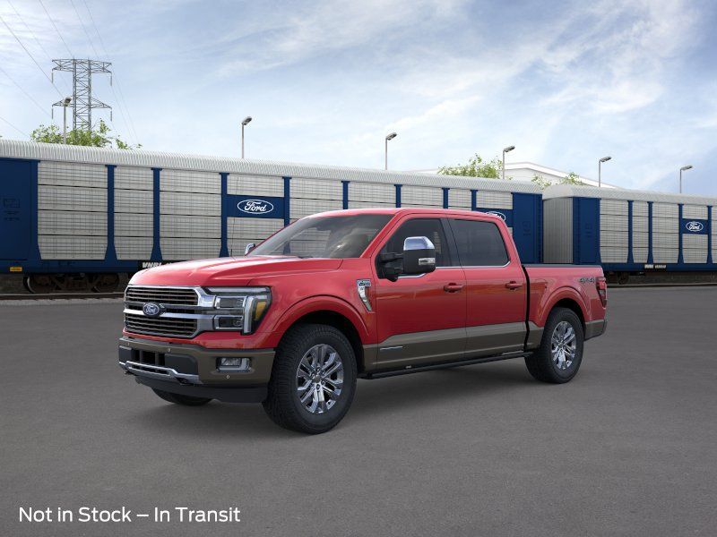 Ruby Red Metallic Tinted Clearcoat 2026 Ford F-150 King Ranch SuperCrew 4WD Pickup Truck Four-Wheel Drive Automatic