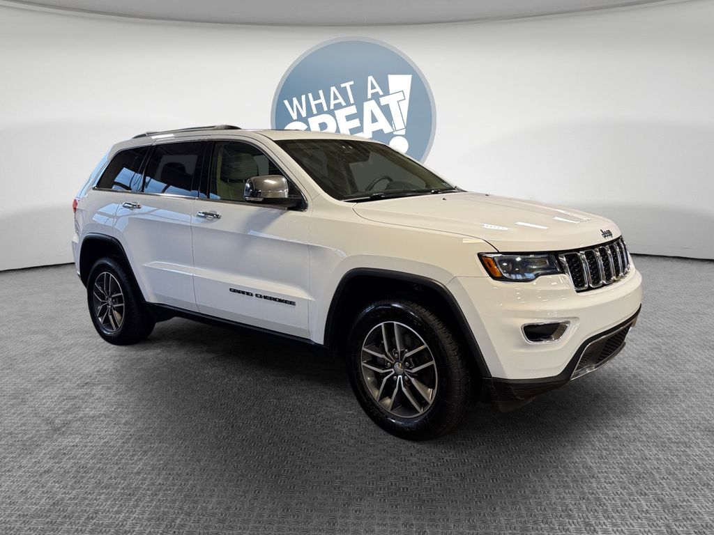 Bright White Clearcoat 2017 Jeep Grand Cherokee SUV / Crossover Four-Wheel Drive 8-Speed Automatic
