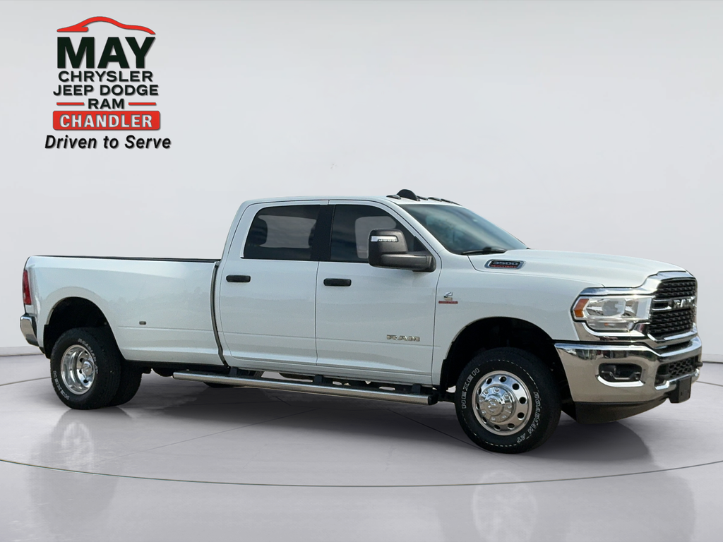 Bright White Clearcoat 2024 RAM 3500 Pickup Truck Four-Wheel Drive 6-Speed Automatic