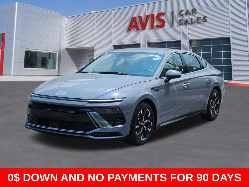 Transmission Blue 2025 Hyundai Sonata SEL FWD Sedan Front-Wheel Drive 8-Speed Automatic