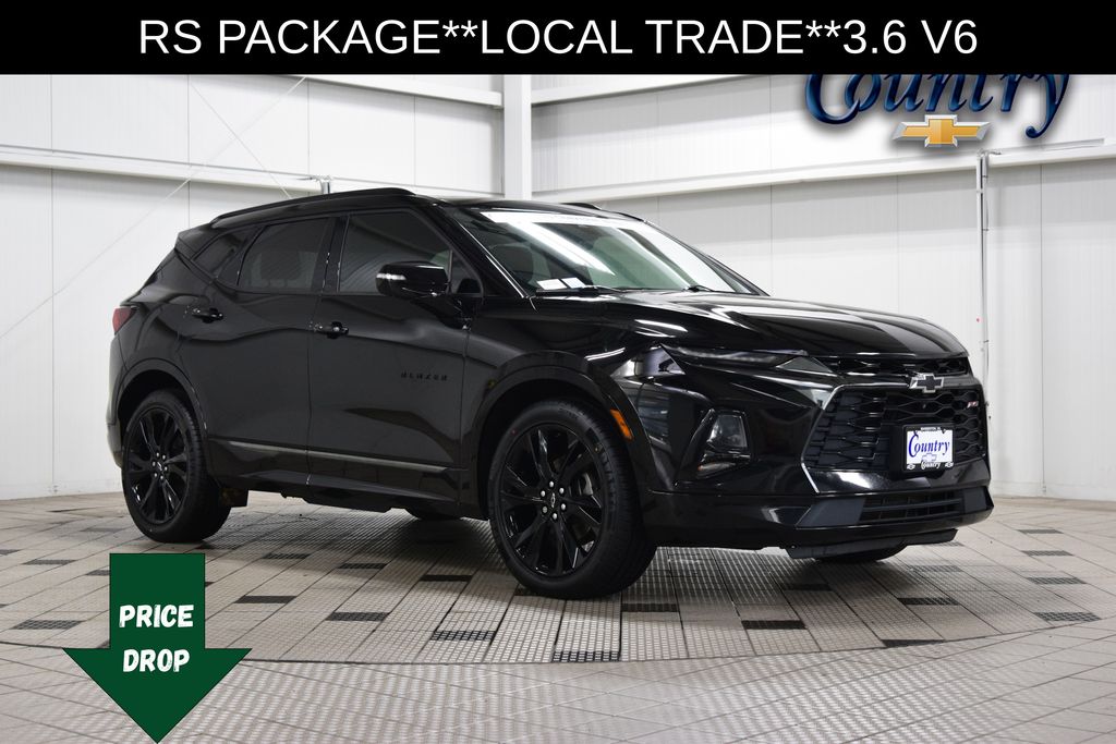 Black 2020 Chevrolet Blazer SUV / Crossover All-Wheel Drive 9-Speed Automatic