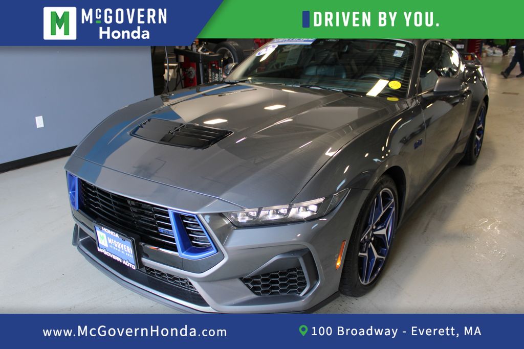 Carbonized Gray Metallic 2025 Ford Mustang Coupe Rear-Wheel Drive Automatic