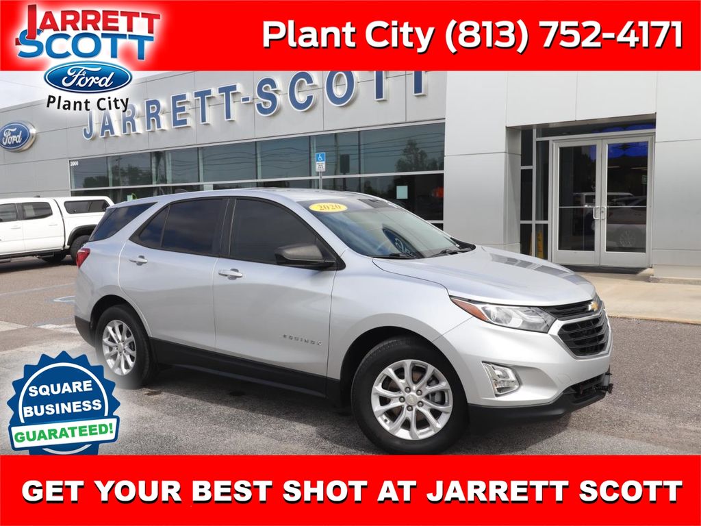Silver Ice Metallic 2020 Chevrolet Equinox 1.5T LS FWD SUV / Crossover Front-Wheel Drive 6-Speed Automatic Overdrive