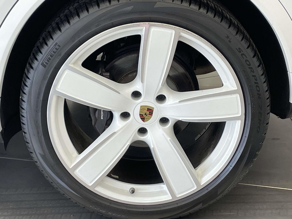 2022 Porsche Cayenne Coupe Platinum Edition White at Audi Porsche Sewickley