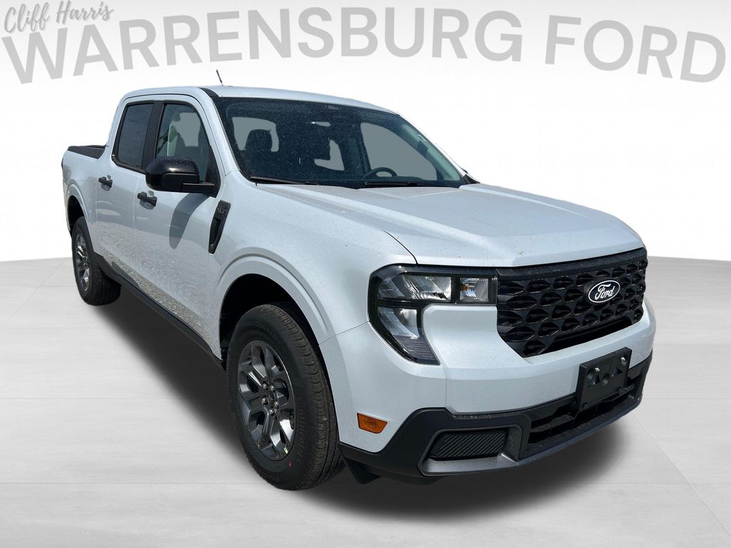 Space White Metallic 2026 Ford Maverick Pickup Truck All-Wheel Drive Continuously Variable Transmission